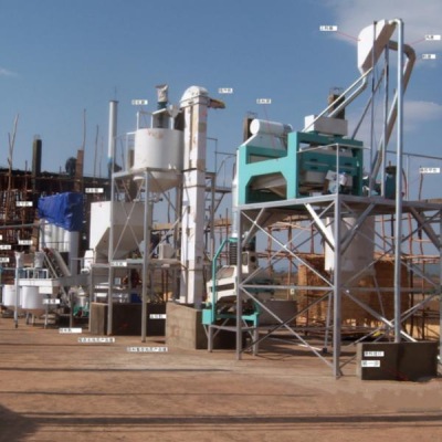 Sesame Cleaning and Peeling Line